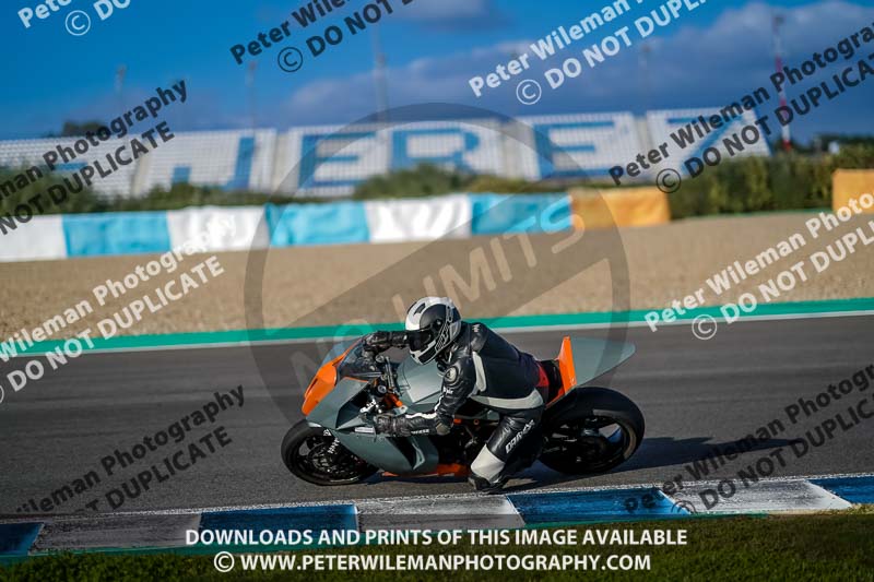 25 to 27th november 2017;Jerez;event digital images;motorbikes;no limits;peter wileman photography;trackday;trackday digital images
